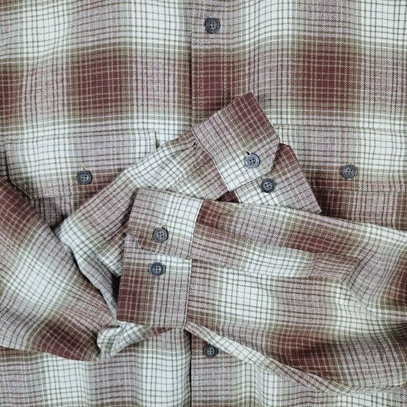 Woolrich Men's NWOT Flannel Shirt/Jacket Plaid Size XL 100% Cotton For Outdoors - Picture 9 of 14